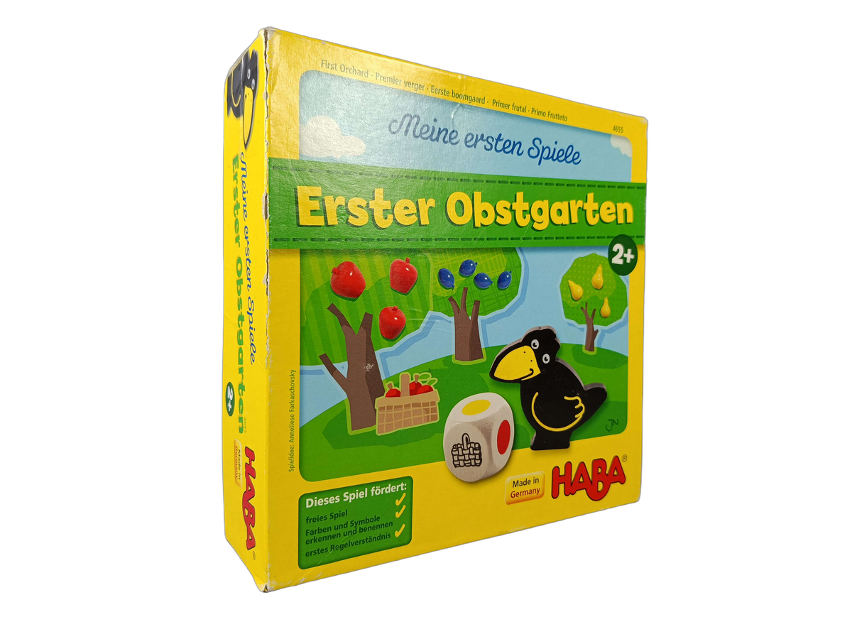 HABA Erster Obstgarten 4655 Brettspiel, ab 2 Jahre