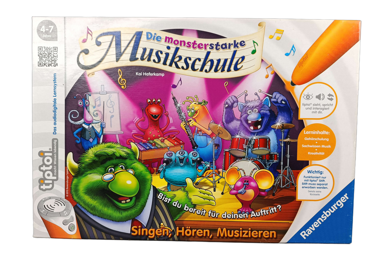 Ravensburger tiptoi Die monsterstarke Musikschule Buch