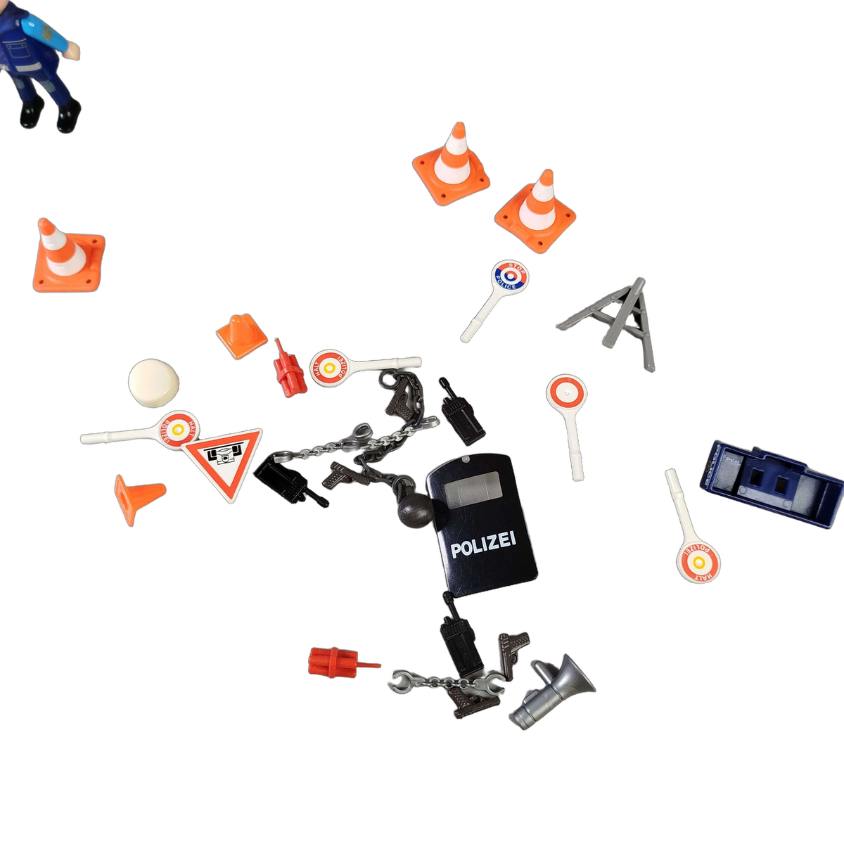 Playmobil Bundle Polizei 5179 großes Set Fahrzeuge & Figuren