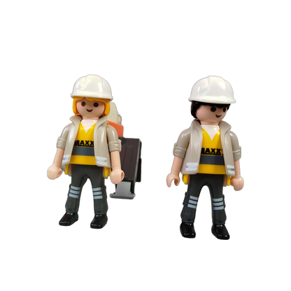 Playmobil 6860 Bagger Baufahrzeug Baustelle