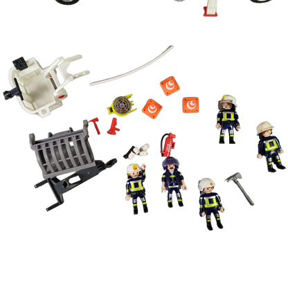 Playmobil Bundle Feuerwehr 9463 3182 Set von 2 Feuerwehrfahrzeuge