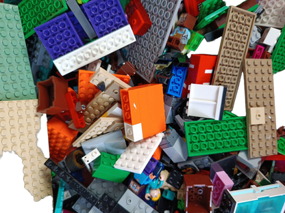 Konvolut Minecraft & Friends kompatible Bausteine ca. 2,7 kg