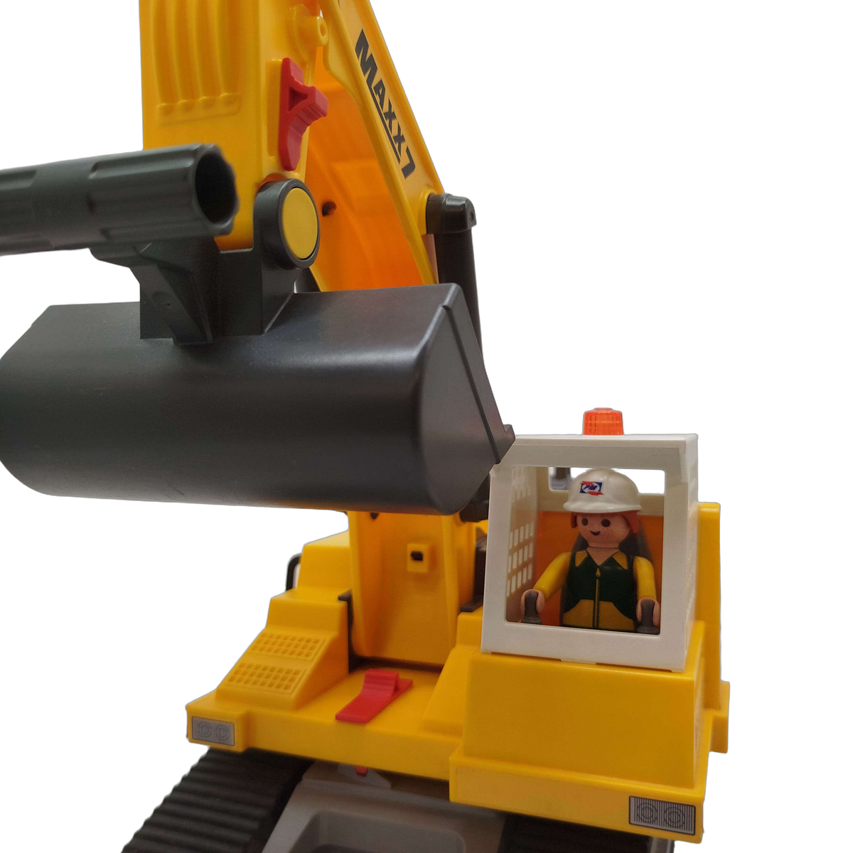 Playmobil Maxx 7 4039 Kettenbagger Baustellenfahrzeug