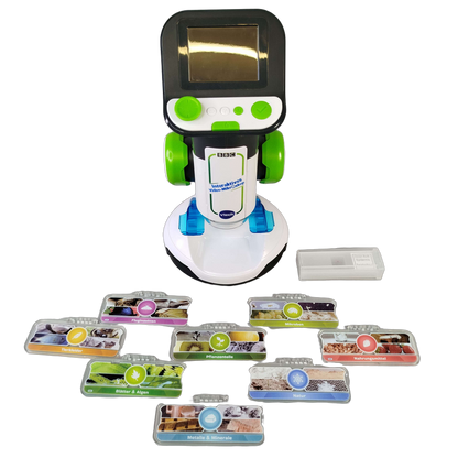 VTech Interaktives Video-Mikroskop mit LCD-Display & Zubehör, BBC