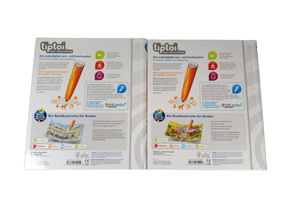 Ravensburger Bundle tiptoi Feuerwehr & Bauernhof Set von 2 Lernbücher