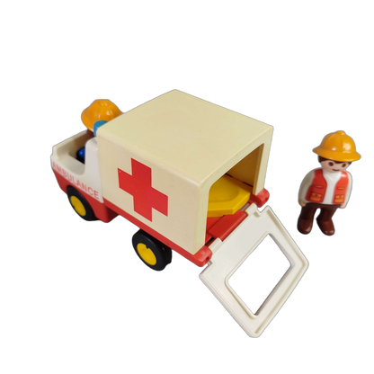 Playmobil Bundle 1.2.3 6789 großes Set Ambulanz, Helikopter & Figuren