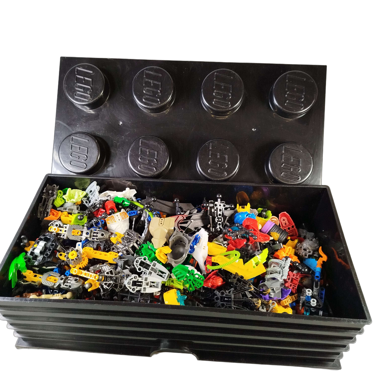 Konvolut LEGO Technic ca. 2,8 kg, Teile & Box 8 Noppen