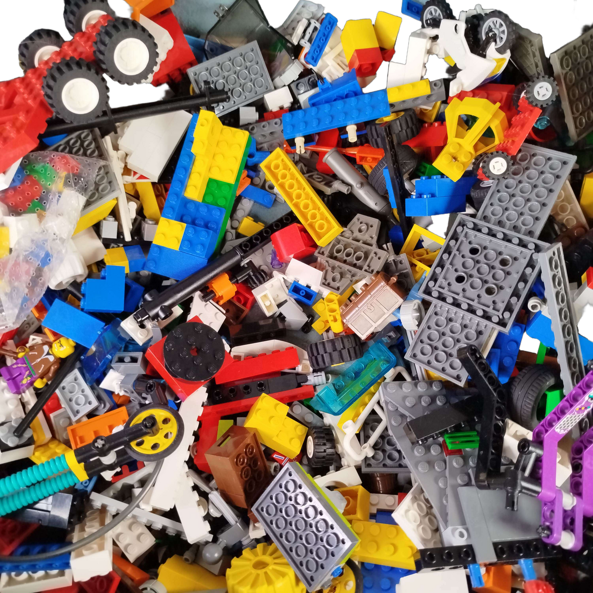 Konvolut LEGO Technic ca. 2,5 kg Steine, ab 6 Jahre