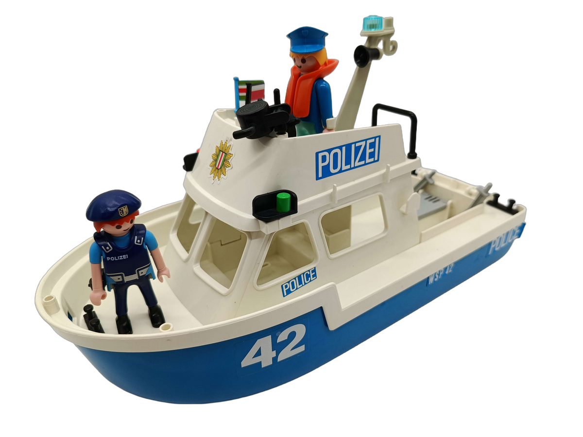 Playmobil 3539-A Polizeiboot mit Zubehör