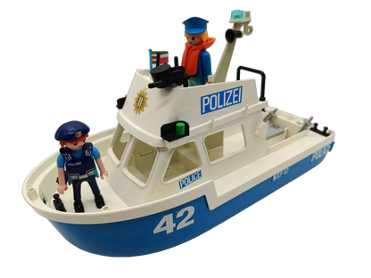 Playmobil 3539-A Polizeiboot mit Zubehör
