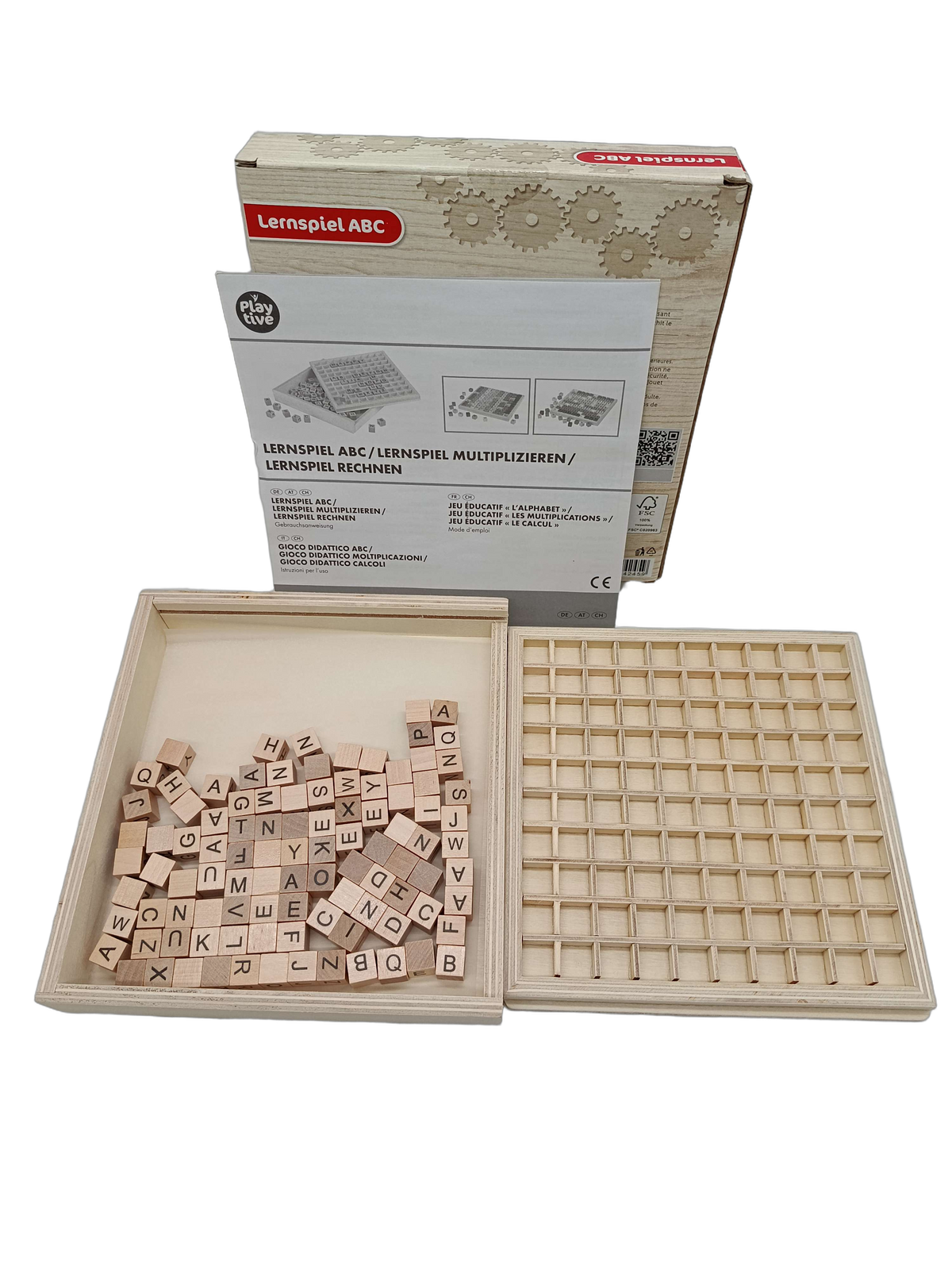 Playtive Bundle Vorschule ABC & Rechnen Set von 2 Lernspiele