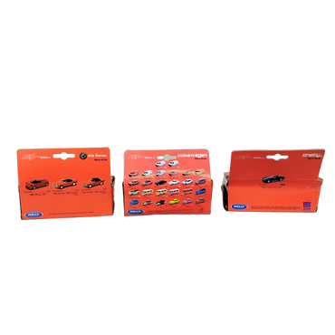 Welly Bundle Shelby Cobra Beetle Set von 3 Modellautos Neuwertig