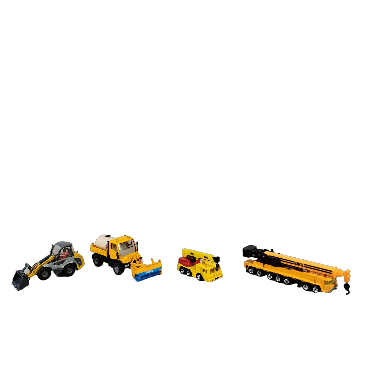 Siku Bundle Bau & Nutzfahrzeuge Set von 4 Baufahrzeuge