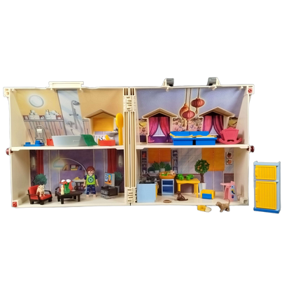 Playmobil Mitnehm-Puppenhaus 5167 Haus mit Zubehör & Figuren