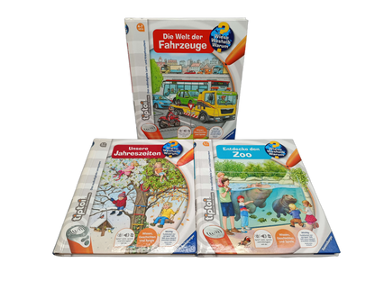 Ravensburger Bundle tiptoi 00506 Set von 4 Bücher & Stift