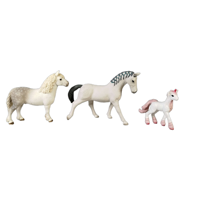 Schleich Tiere Bundle Bayala viele Teile Elfen, Pferde & Wildtiere