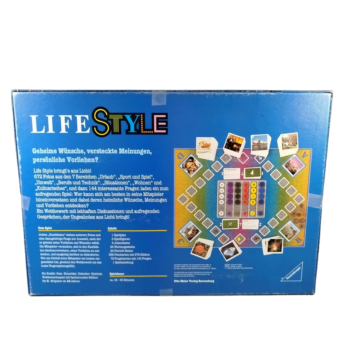 Ravensburger Life Style 01 023 5 Brettspiel, ab 18 Jahre