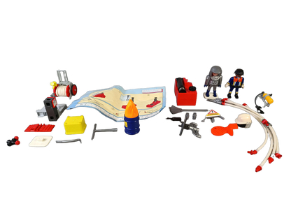Playmobil Bundle Top Agents & Feuerwehr 4883 Set von 2 Figuren