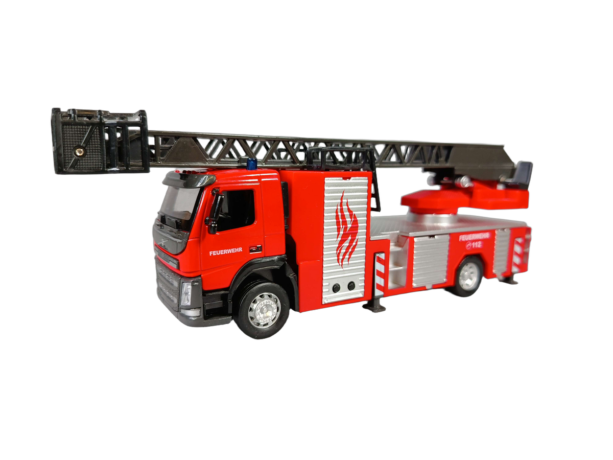 Amewi Feuerwehr Drehleiter Feuerwehrauto Modellauto