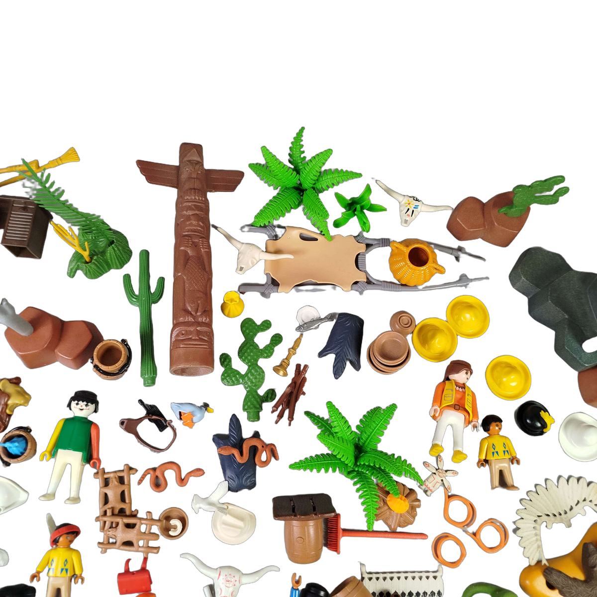 Playmobil Bundle Western & Safari Set Figuren, Tiere & Zubehör