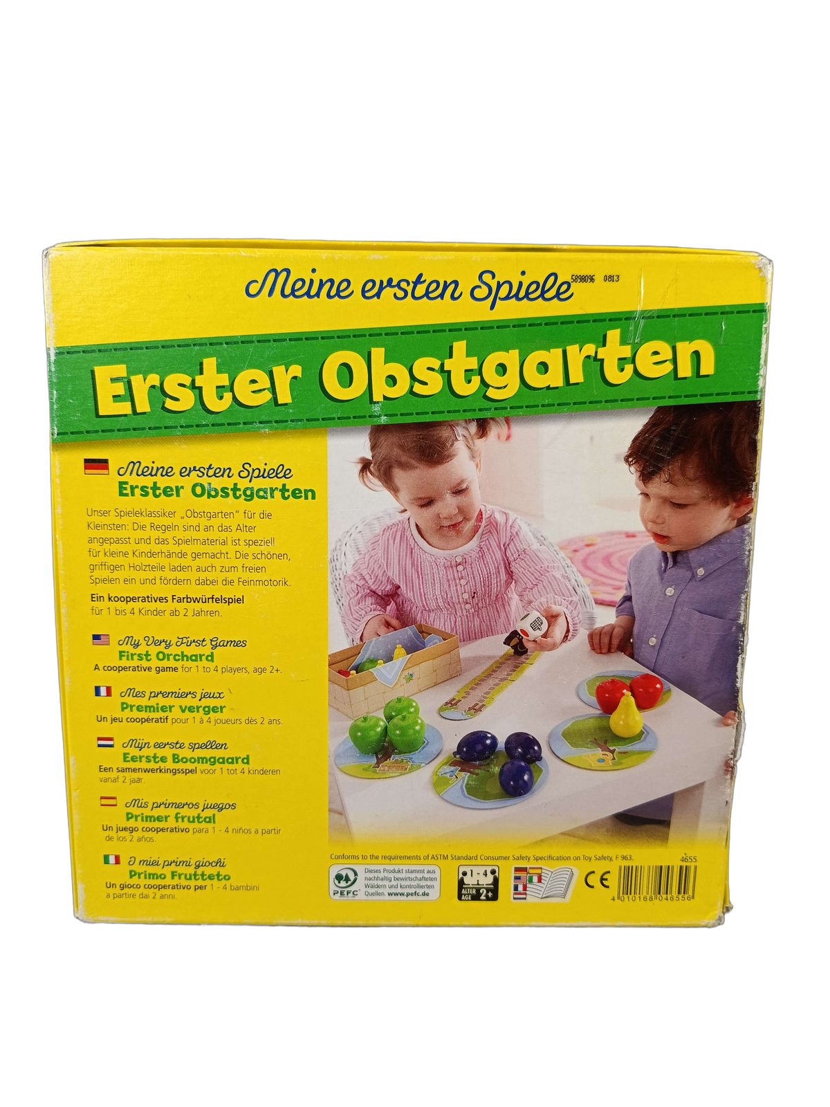HABA Erster Obstgarten 4655 Brettspiel, ab 2 Jahre