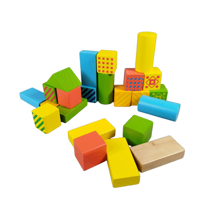 MyToys Aufbewahrungs-Eimer Holzbausteine & Bauklötze