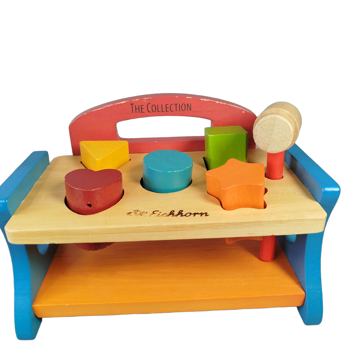 Eichhorn Bundle Montessori Set von 2 Werkbank & Steckwürfel