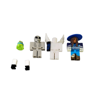 Bundle Skelett, Equila & Alien-Pet Set von 4 Actionfiguren
