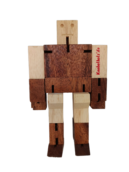Knobelholz Roboter Holzpuzzle & Lernspiel