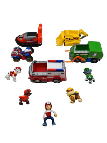 Spin Master Bundle PAW Patrol großes Set Figuren & Fahrzeuge