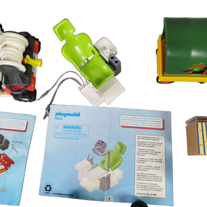 Playmobil Bundle Feuerwehr 6818 6662 5398 6948 Set von 7 Figuren