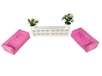 IKEA Bundle Puppenhausmöbel Set Kallax Regale Sofas