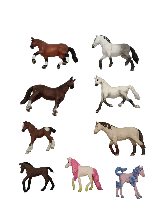 Schleich Tiere Bundle Bayala 72119 72120 9 Teile Pferde & Einhörner