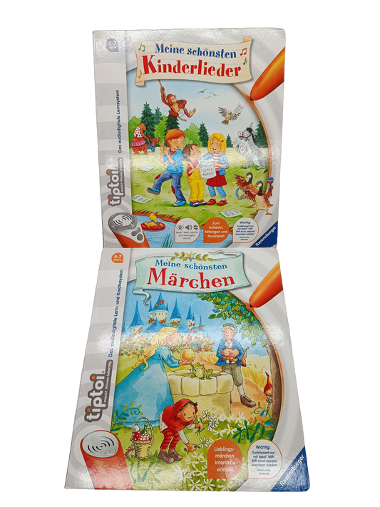 Ravensburger Bundle tiptoi Kinderlieder & Märchen Set von 2 Büchern