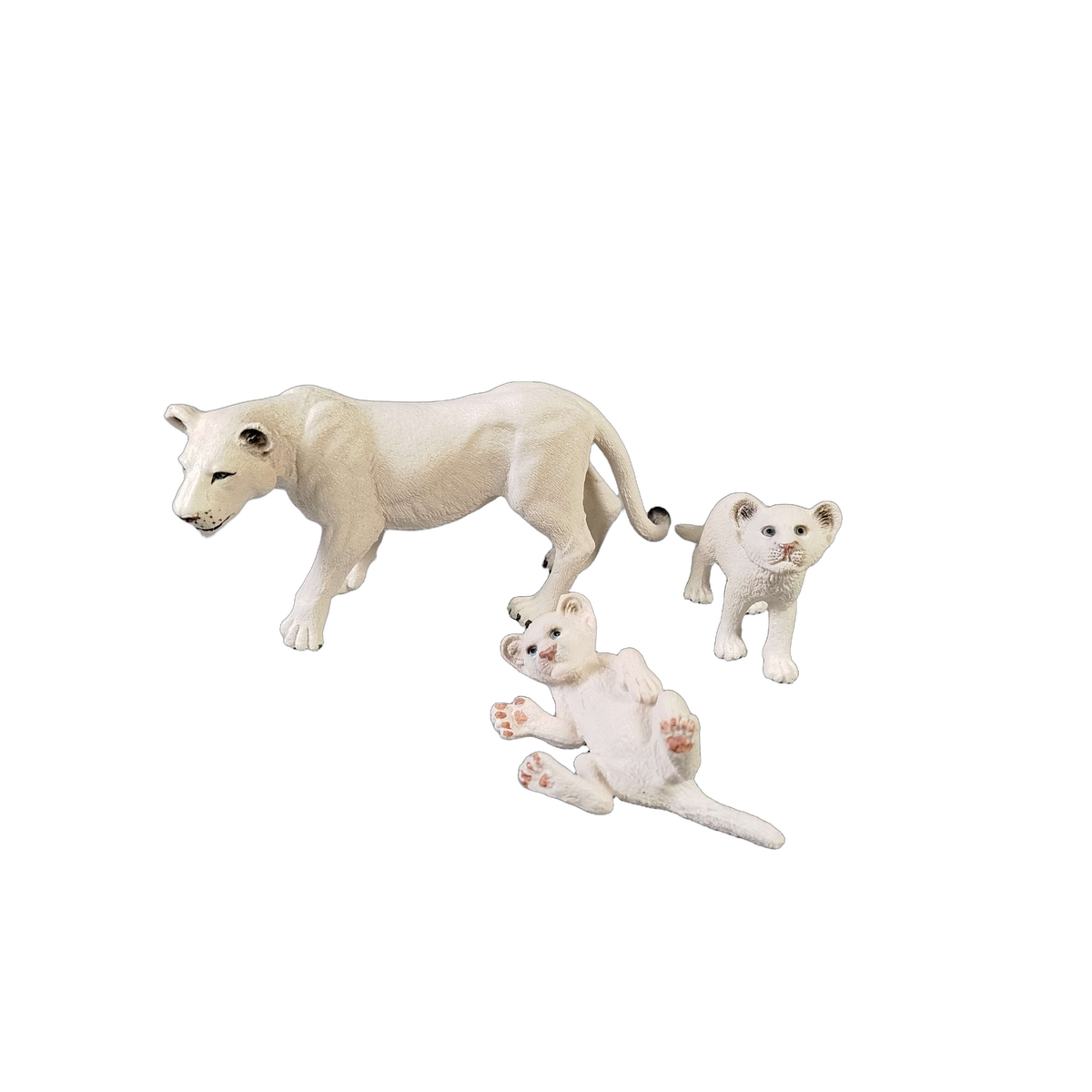 Schleich Tiere Bundle Wildtiere Tierfiguren Giraffen, Eisbären & Löwen