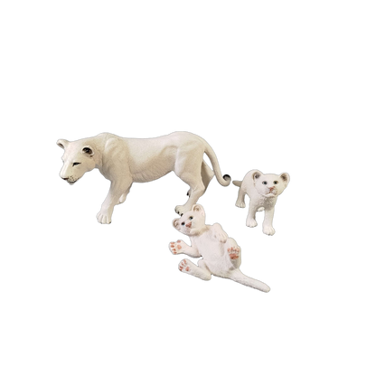 Schleich Tiere Bundle Wildtiere Tierfiguren Giraffen, Eisbären & Löwen