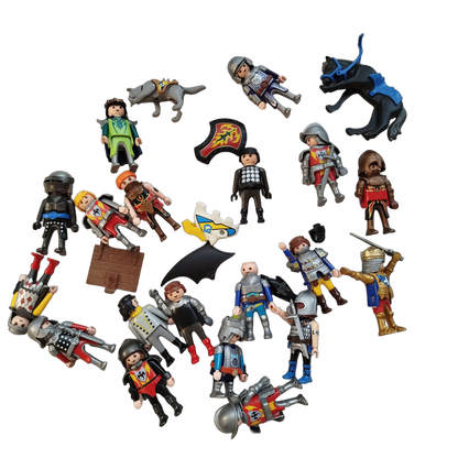 Konvolut Playmobil Ritterburg & Figuren ca. 6 kg, ab 6 7 8 Jahre