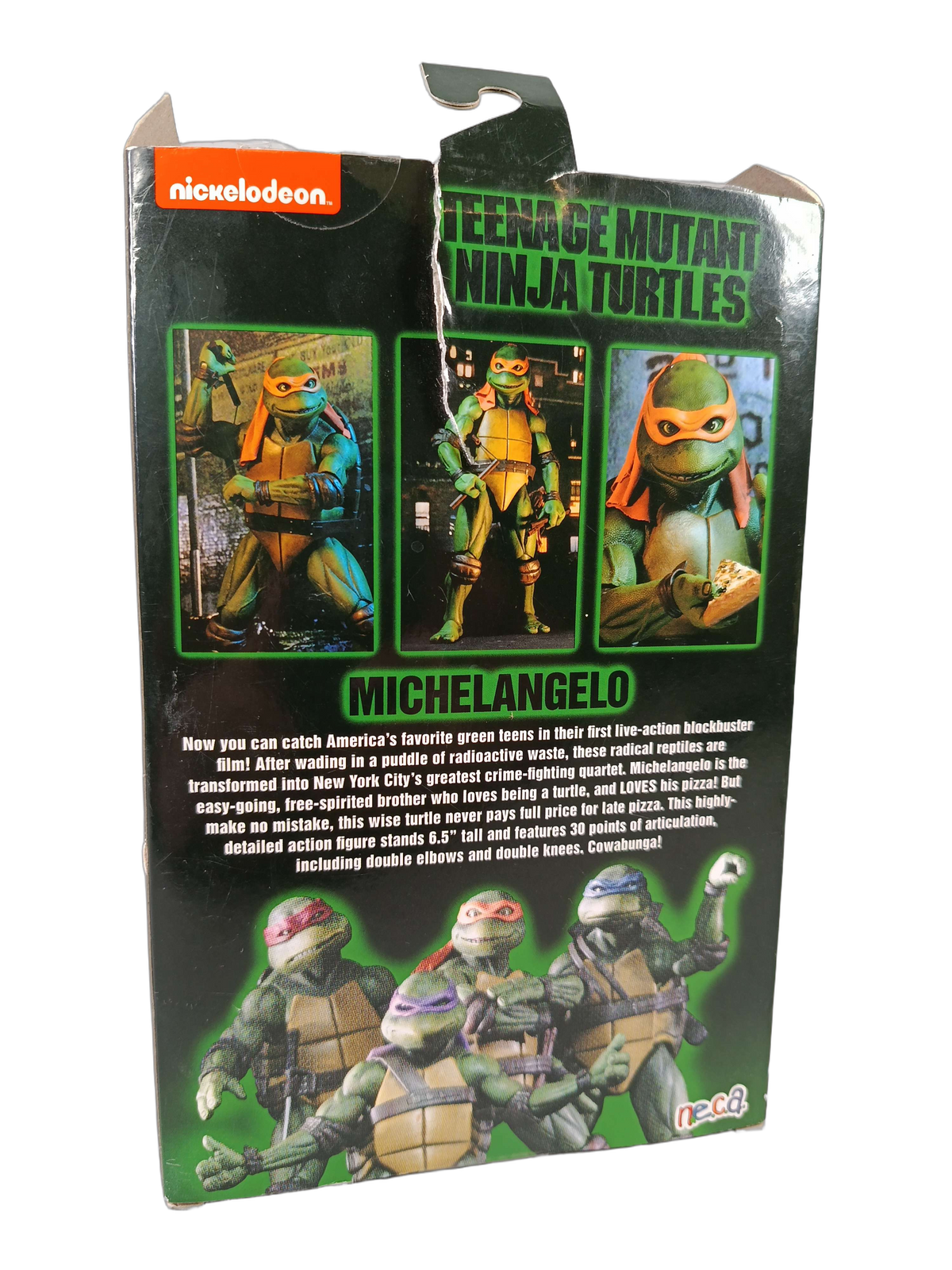 NECA Teenage Mutant Ninja Turtles Michelangelo Actionfigur