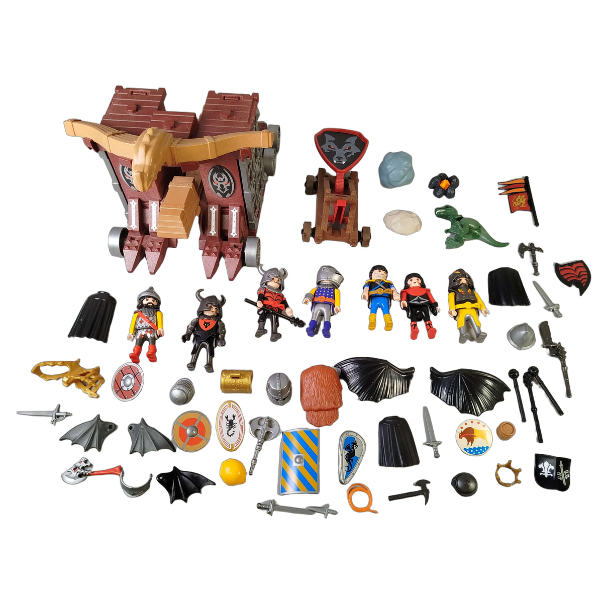 Playmobil Bundle Drachenland 4837 Set Figuren, Wikinger & Ritter