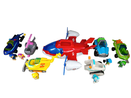 Spin Master Bundle Rettungseinsatz Set von 13 Figuren & Fahrzeuge