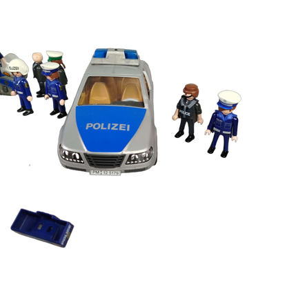 Playmobil Bundle Polizei 5179 großes Set Fahrzeuge & Figuren