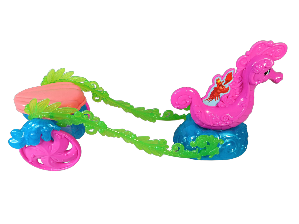 Hasbro Ariel Meerjungfrau Puppe & Kutsche, mit Zubehör