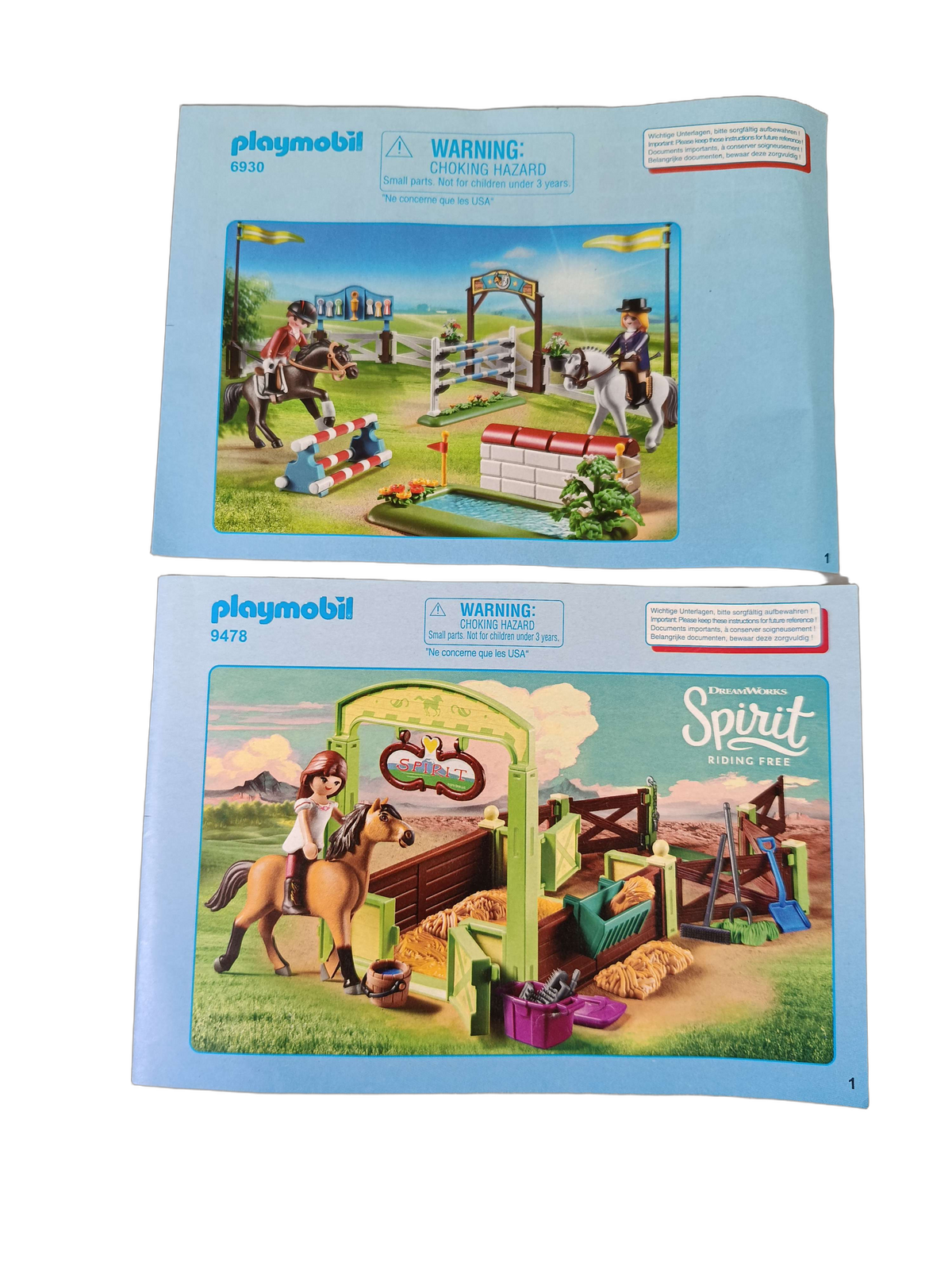 Playmobil Bundle Spirit Riding Free 9478 6930 Set Pferde & Zubehör