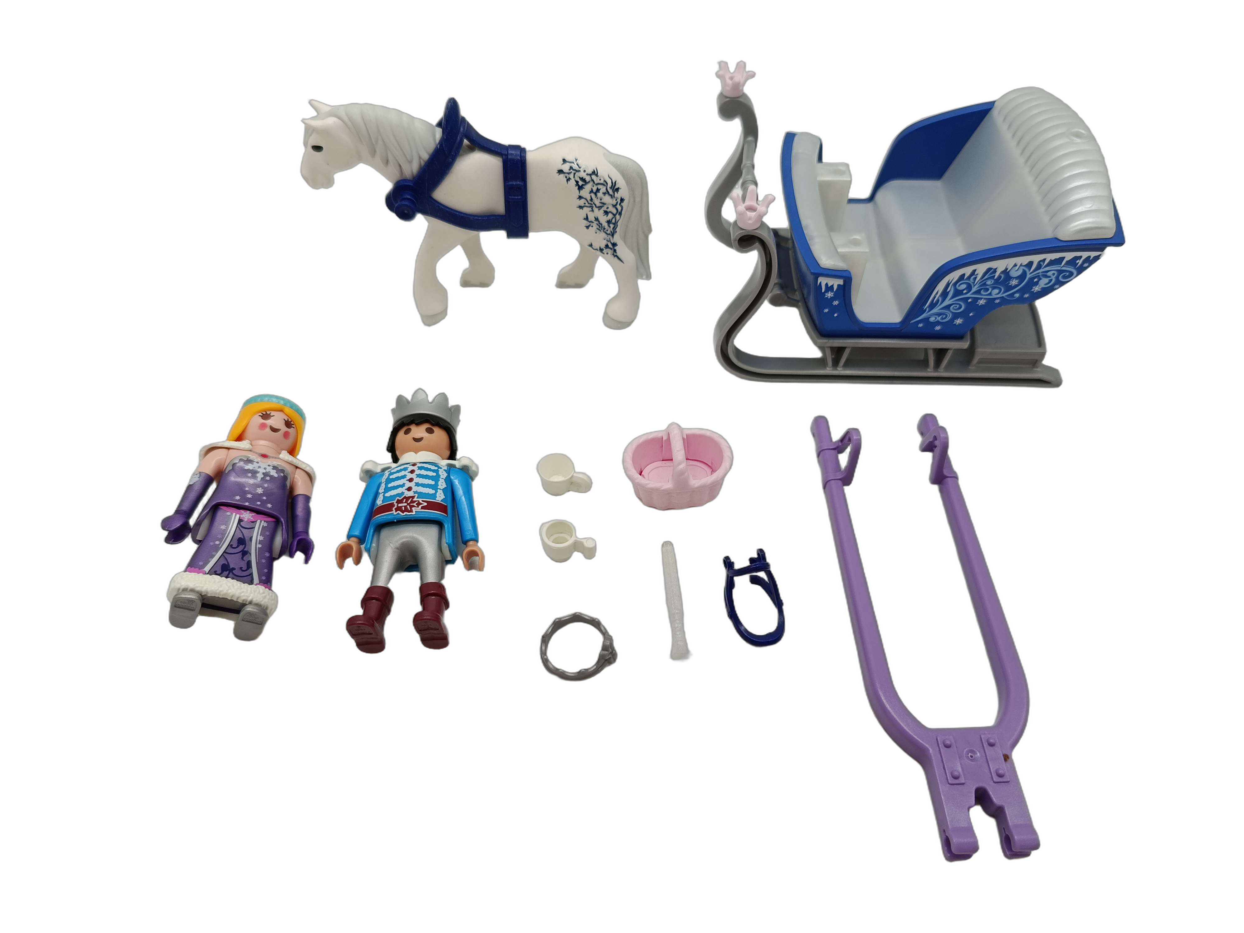 Playmobil Königspaar 9474 Schlitten