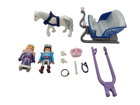 Playmobil Königspaar 9474 Schlitten