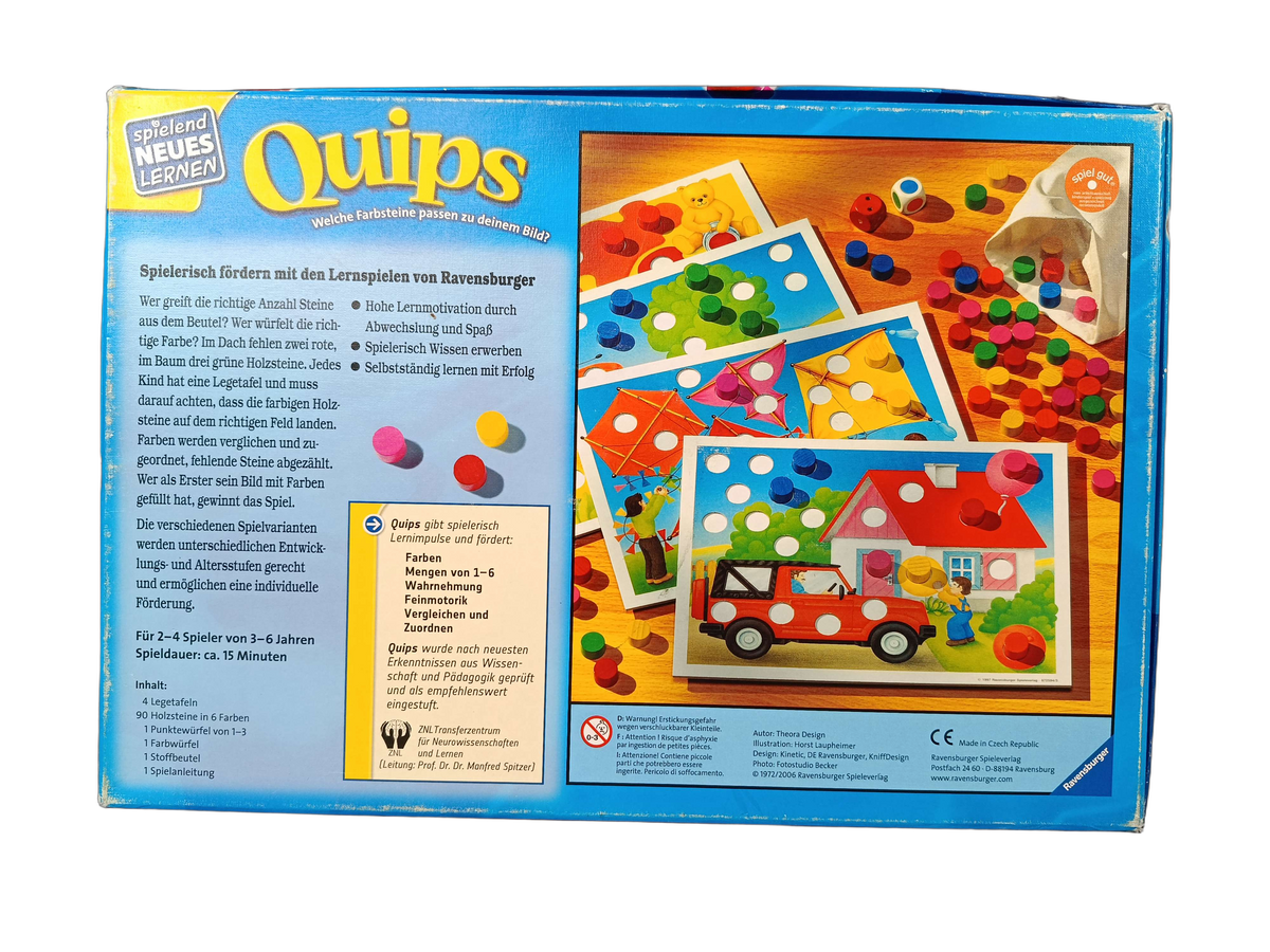 Ravensburger Quips Lernspiel spielend NEUES LERNEN