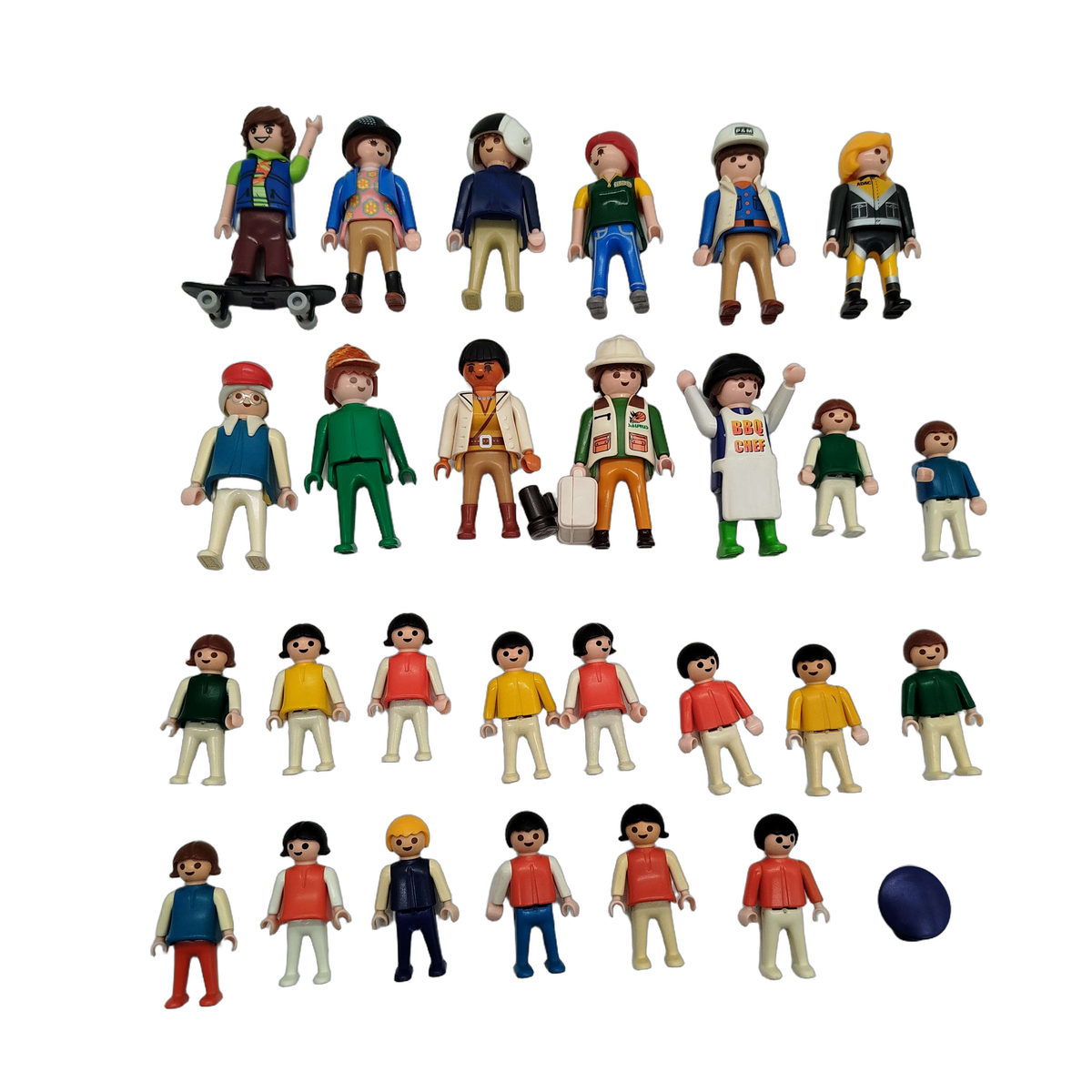 Playmobil Bundle 27x Figuren & Zubehör mit Tragetasche