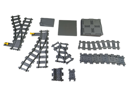 LEGO Bundle City 60238 60205 Set von 2 Zug-Gleise, Weichen & Kreuzung