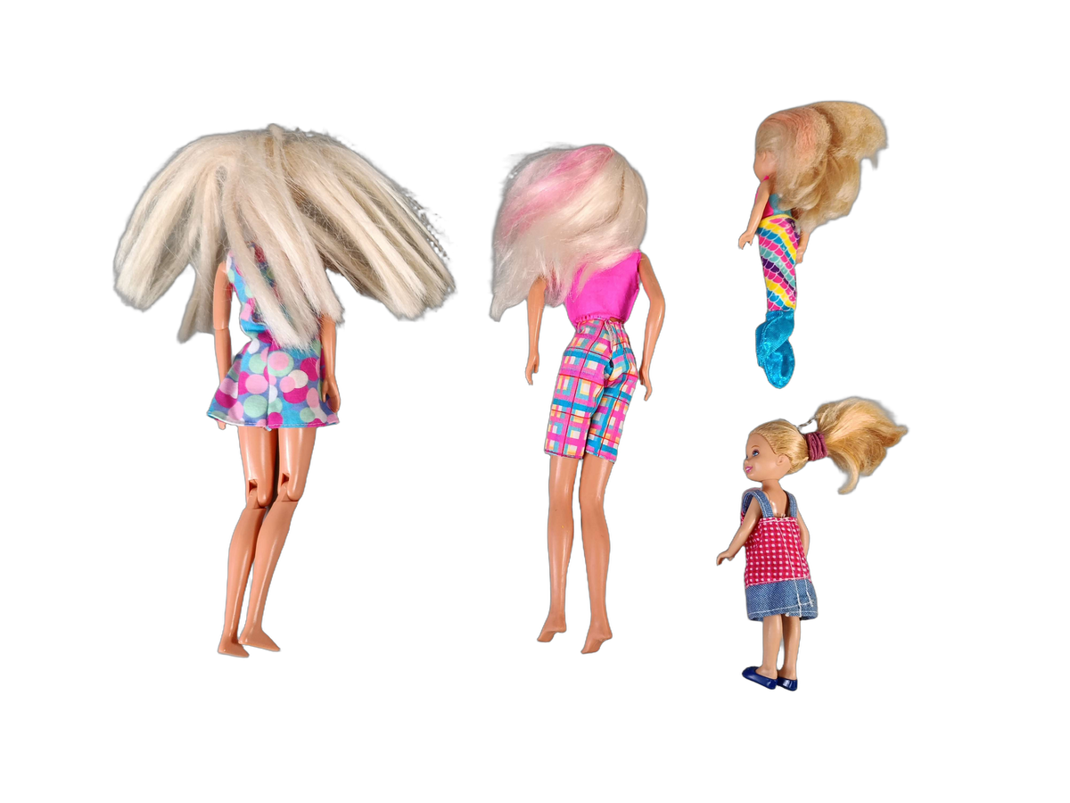 Mattel Bundle Meerjungfrau Set von 4 Puppen