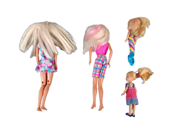 Mattel Bundle Meerjungfrau Set von 4 Puppen